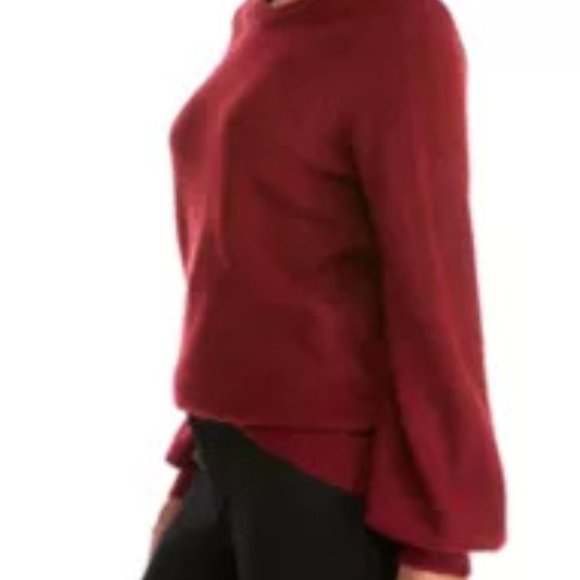 NEW WITHOUT TAGS WOMEN'S CROWN & IVY PETITE JEWEL SLEEVE SWEATER- SMALL - Picture 3 of 3
